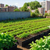 Projets d'agriculture urbaine pour la sécurité alimentaire et la santé dans les quartiers à faible revenu