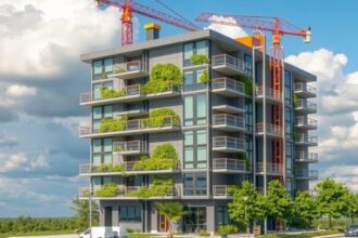 Réduction empreinte carbone dans l'immobilier durable