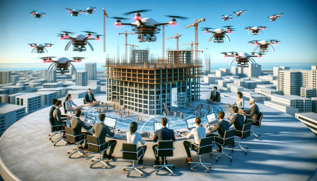 Les drones, l'impression 3D et la réalité augmentée : vers une construction plus verte