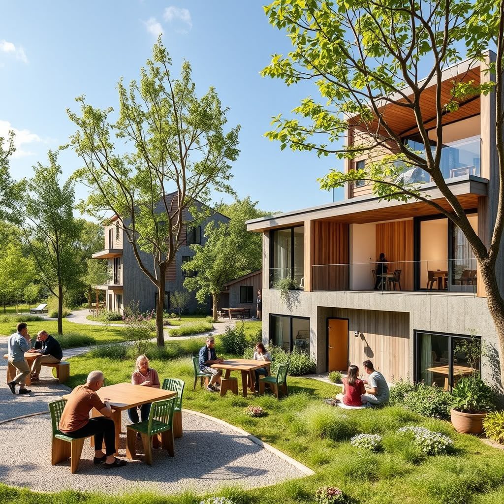 Le co-housing : une nouvelle façon durable de vivre ensemble