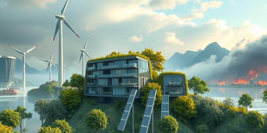 Investir dans l'immobilier durable, une solution face aux défis climatiques de 2025